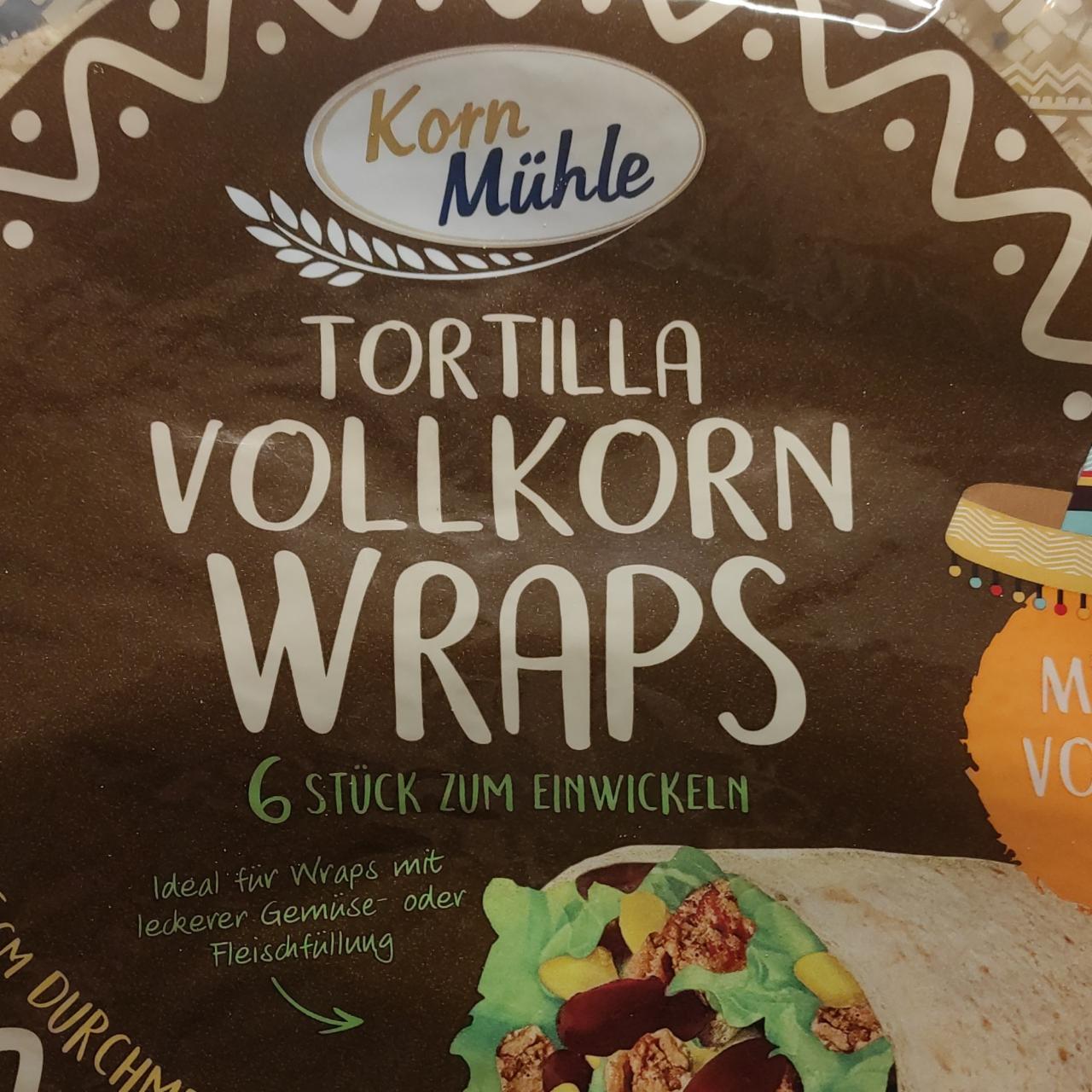 Zdjęcia - Tortilla vollkorn wraps Korn Mühle