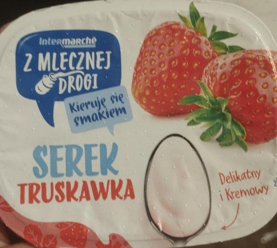 Zdjęcia - Serek truskawka Intermarche