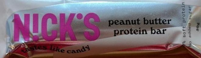 Zdjęcia - Peanut butter protein bar N!ck's