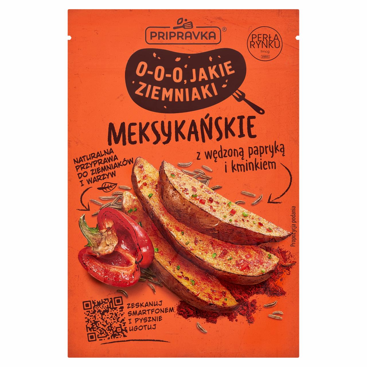 Zdjęcia - Pripravka Naturalna przyprawa do ziemniaków i warzyw z wędzoną papryką i kminkiem 25 g