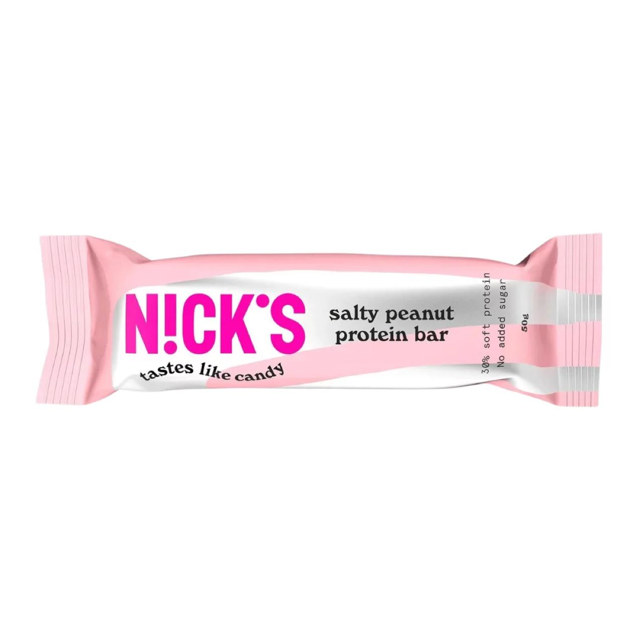 Zdjęcia - Salty peanut protein bar N!ck's