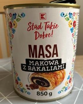 Zdjęcia - Masa makowa z bakaliami K-Stąd Takie Dobre!