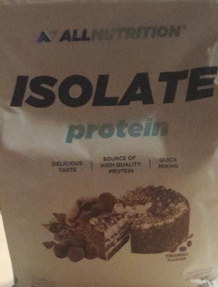 Zdjęcia - Isolate protein tiramisu Allnutrition