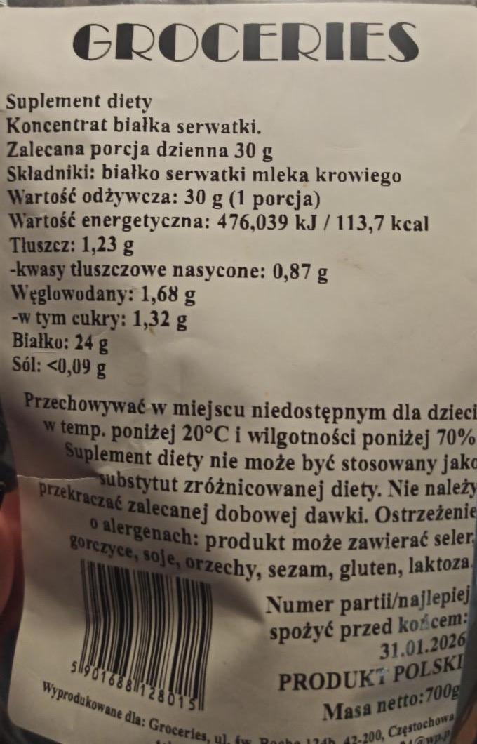 Zdjęcia - Pure wpc 80 Groceries
