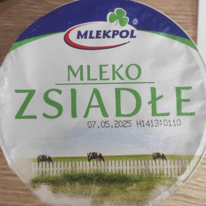 Zdjęcia - Mlekpol Mleko zsiadłe 380 g