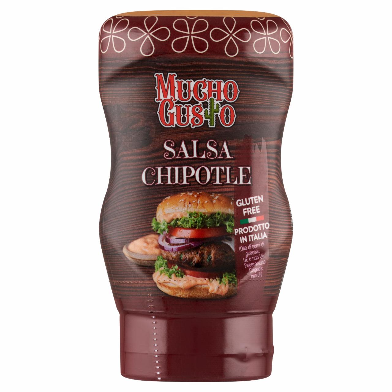 Zdjęcia - Mucho Gusto Sos na bazie majonezu z papryczkami chipotle 260 g