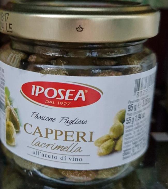 Zdjęcia - Iposea Kapary Lacrimella w occie winnym 95 g