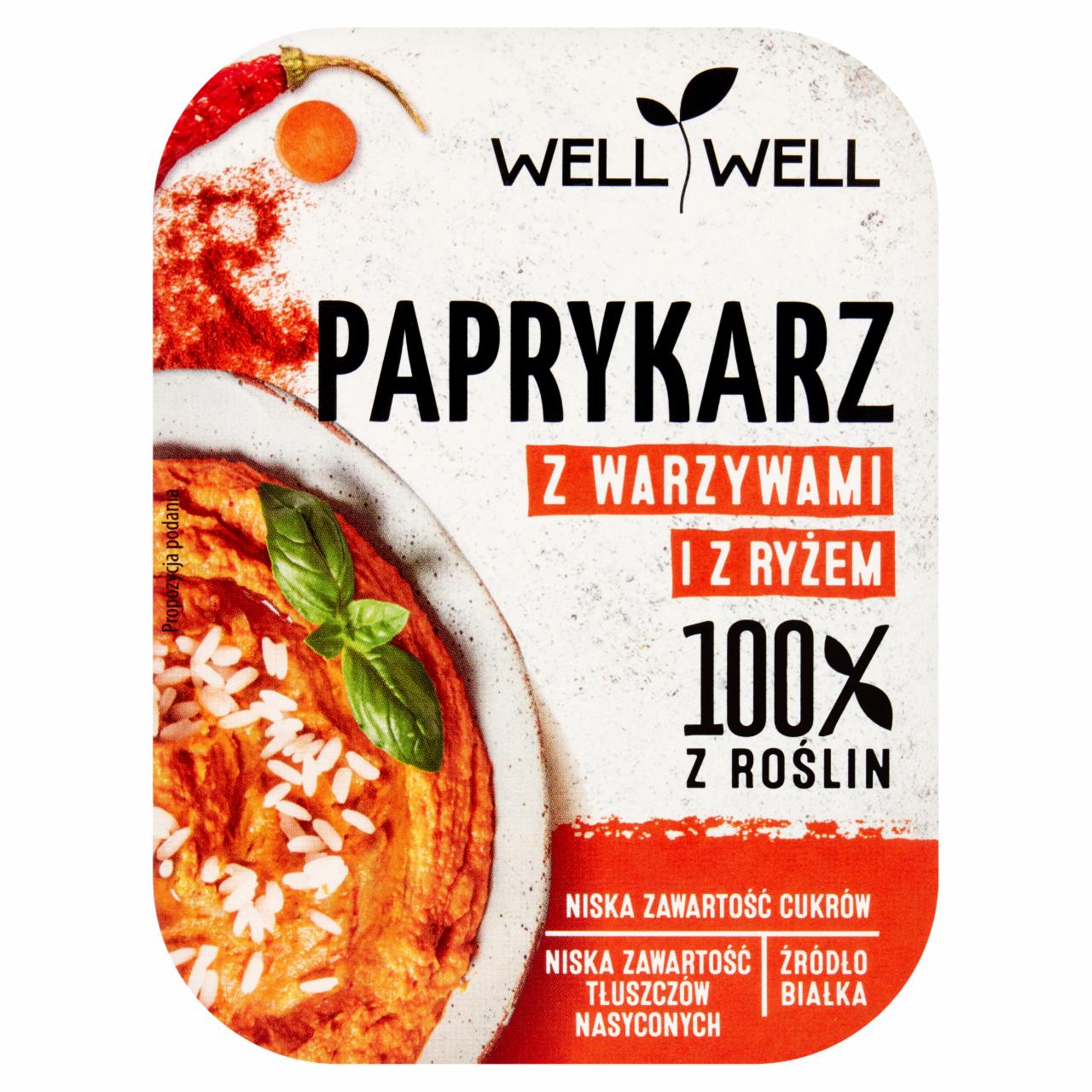 Zdjęcia - Paprykarz z warzywami i z ryżem Well Well