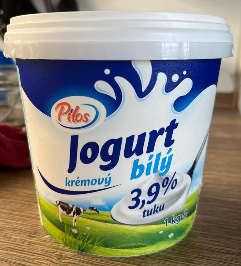 Zdjęcia - Jogurt bílý krémový 3,9% Pilos