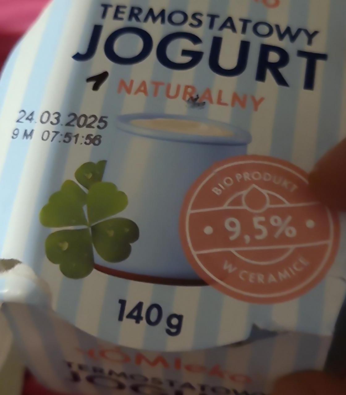 Zdjęcia - Termostatowy jogurst naturalny Yomleko