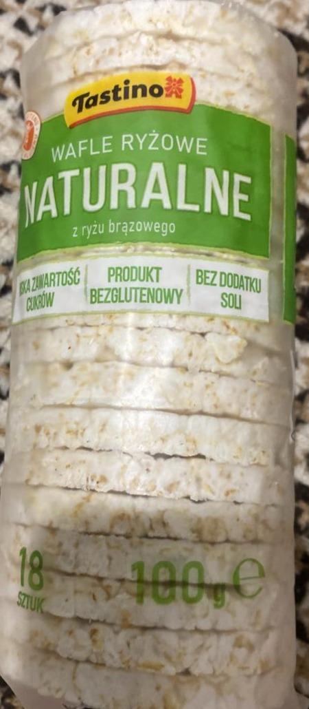 Zdjęcia - Wafle ryżowe naturalne z ryżu brązowego Tastino