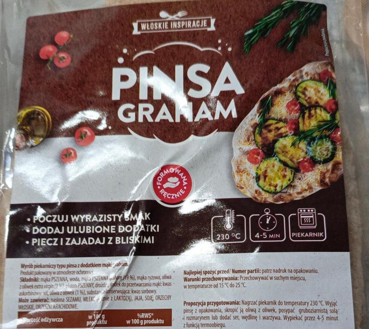 Zdjęcia - Pinsa graham Włoskie inspiracje