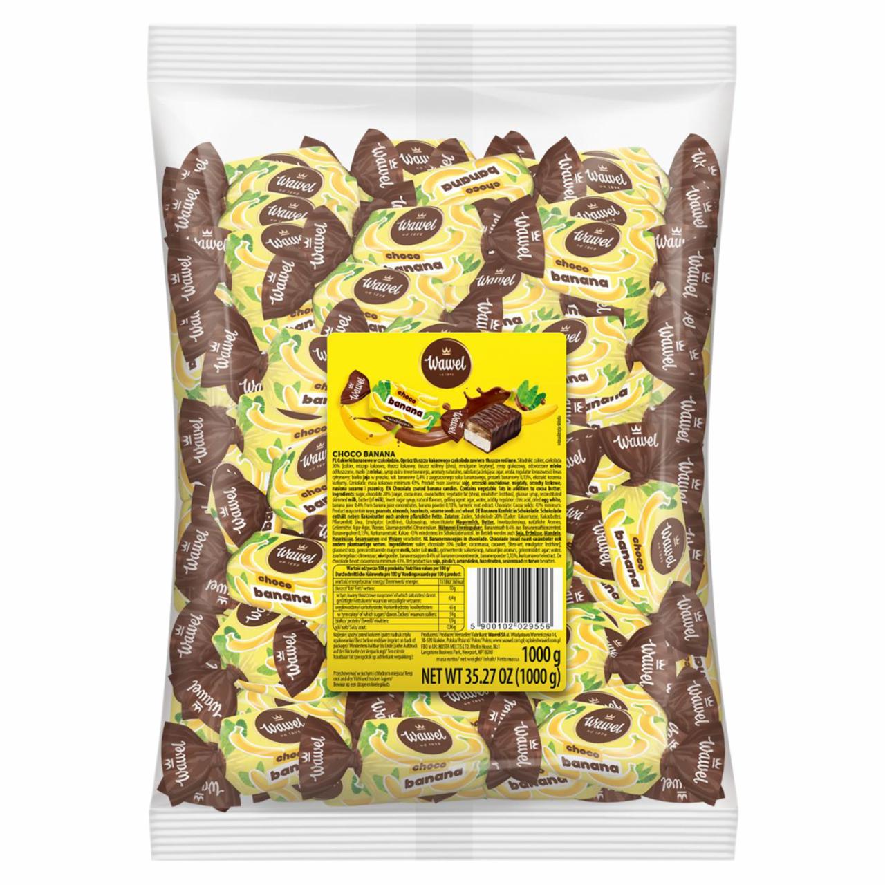 Zdjęcia - Wawel Choco Banana Cukierki bananowe w czekoladzie 1000 g