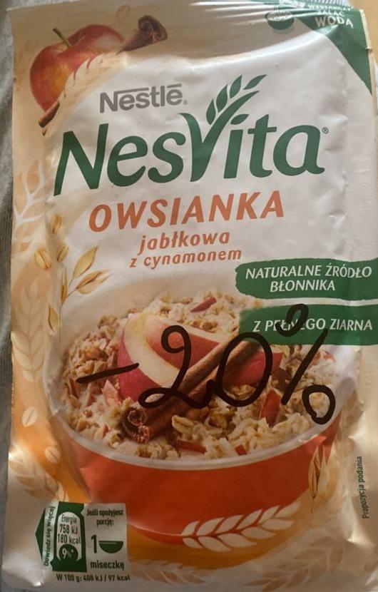 Zdjęcia - Owsianka jablkowa z cynamonem Nesvita
