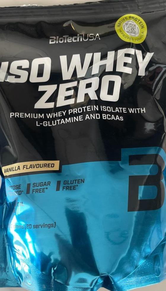 Zdjęcia - Iso whey zero vanilla BioTechUSA