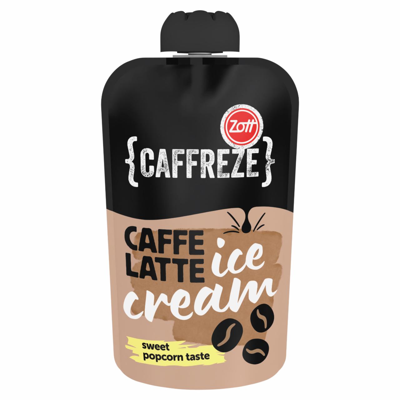 Zdjęcia - Zott Caffreze Lody mleczne z ekstraktem kawy o smaku popcornu 110 ml