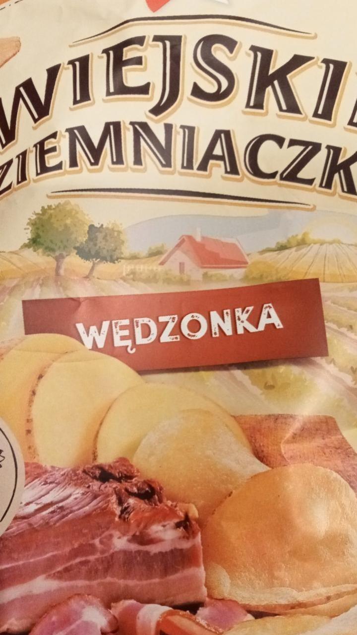 Zdjęcia - Wiejskie Ziemniaczki Chipsy ziemniaczane wędzonka 130 g
