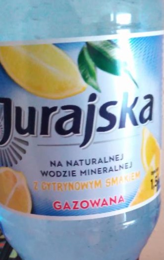 Zdjęcia - Jurajska Napój lekko gazowany smak cytryna 1,5 l