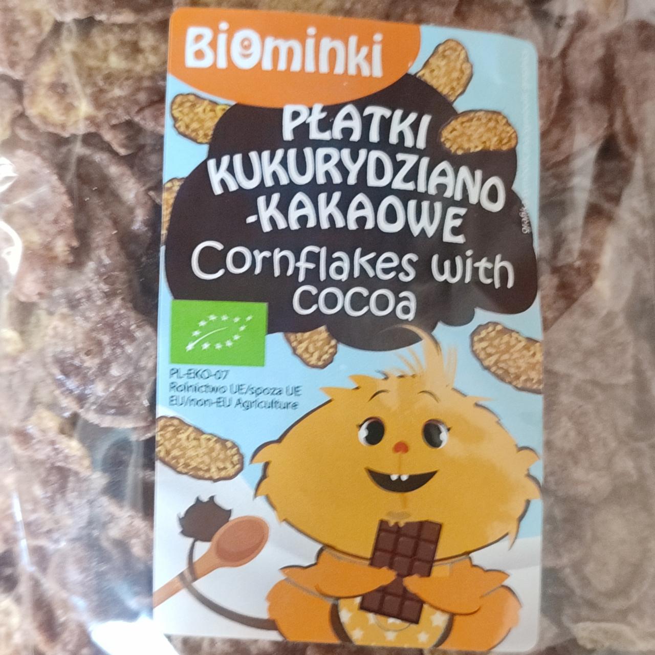 Zdjęcia - Płatki kukurydziano kakaowe Biominki