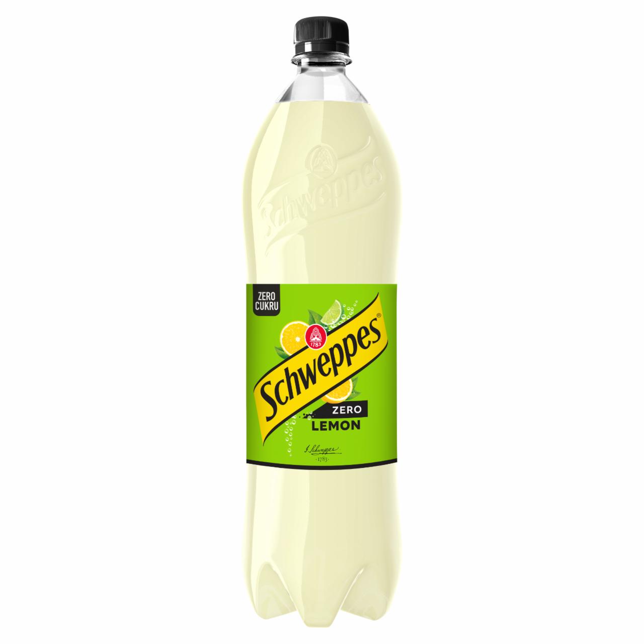 Zdjęcia - Schweppes Zero Lemon Napój gazowany 1,7 l
