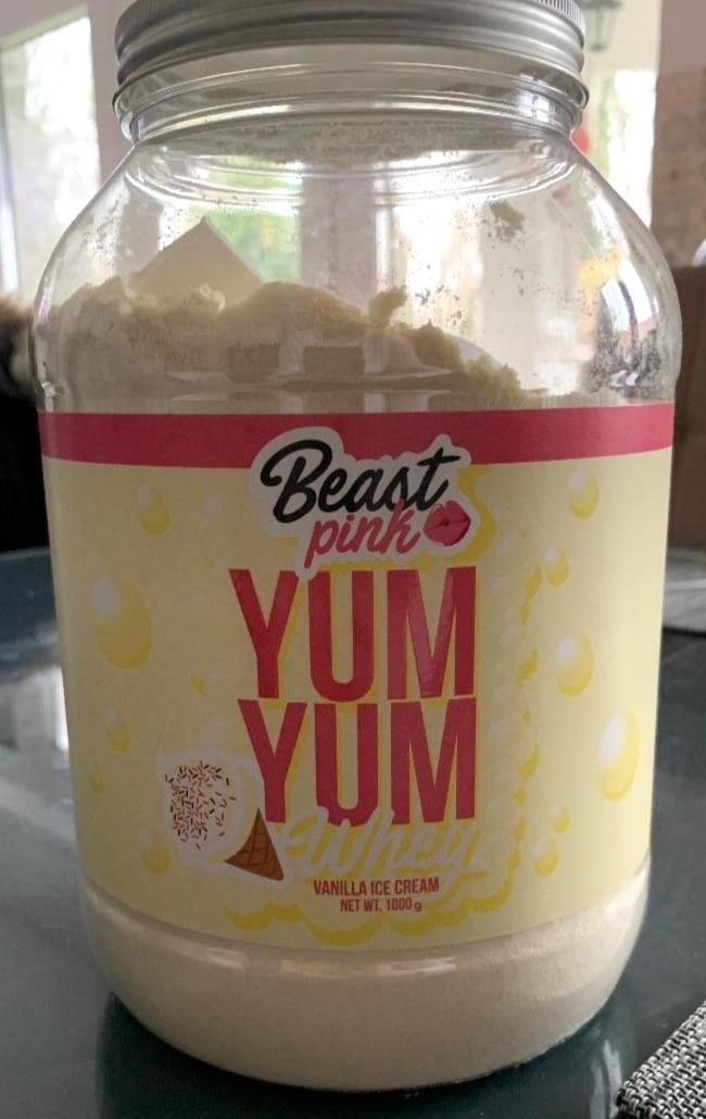 Zdjęcia - Yum yum whey vanilla ice cream BeastPink