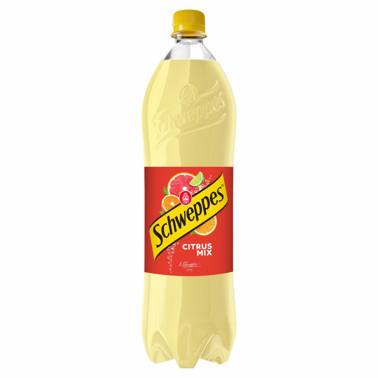 Zdjęcia - Schweppes Citrus Mix Napój gazowany 1,7 l