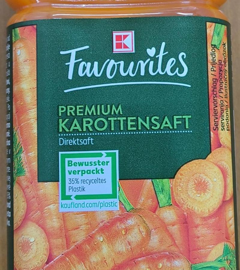Zdjęcia - Premium karottensaft K-Favourites