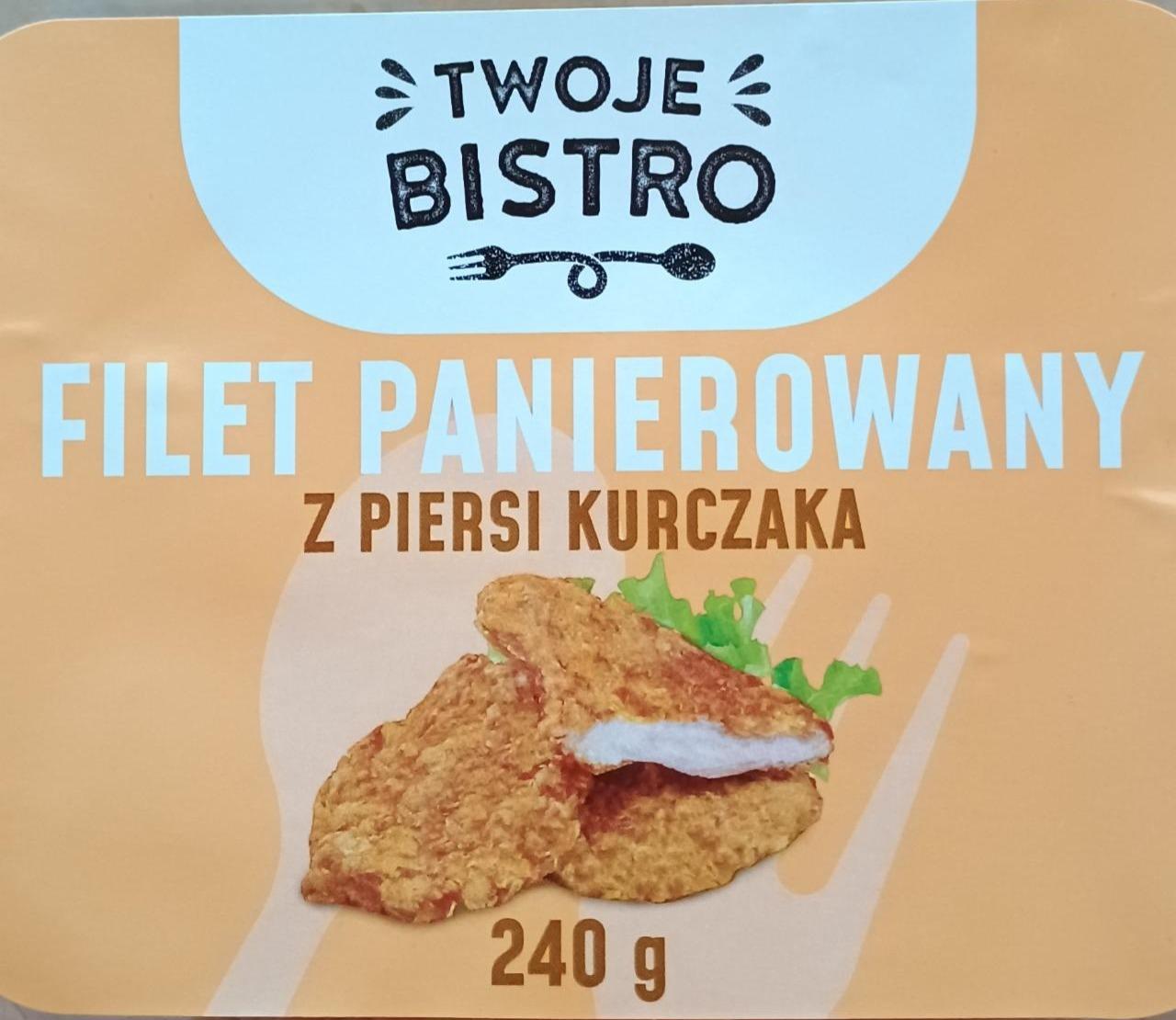 Zdjęcia - Filet panierowany z piersi kurczaka Twoje Bistro