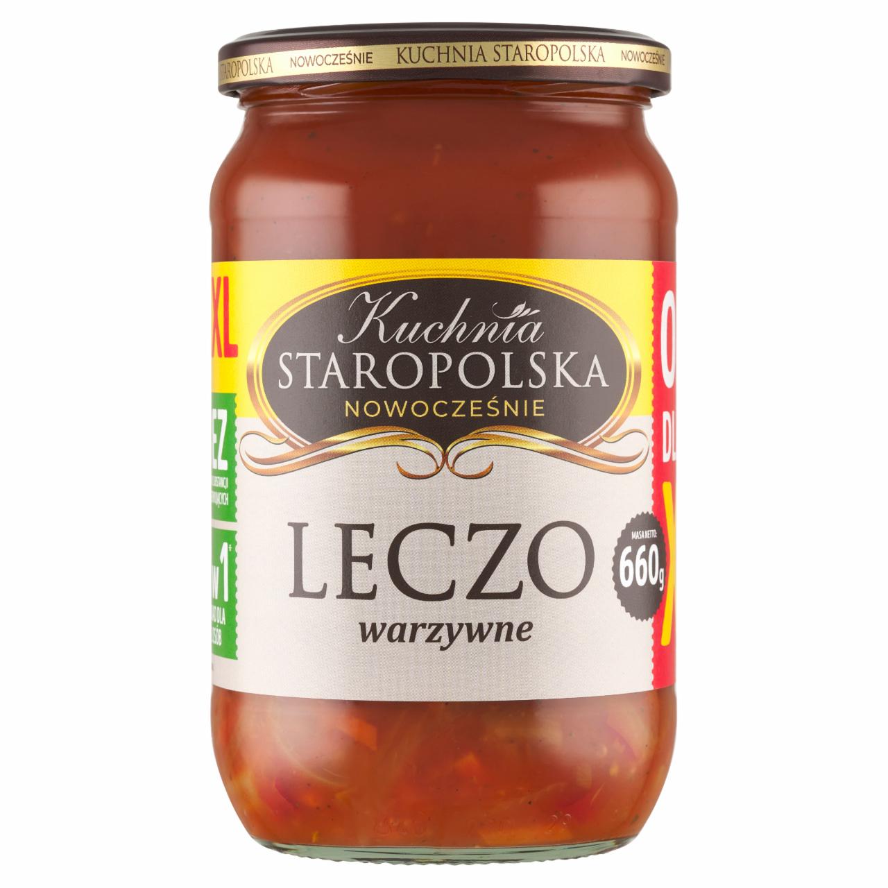 Zdjęcia - Kuchnia Staropolska Leczo warzywne 660 g