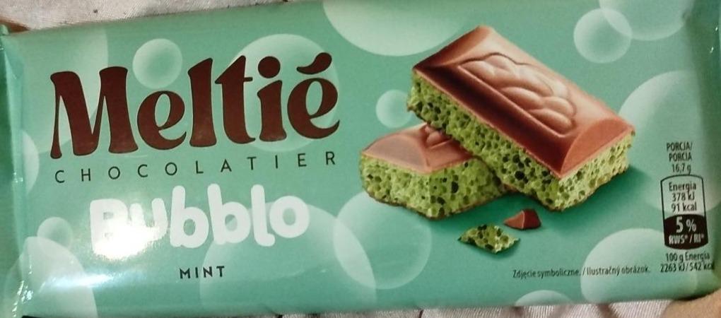 Zdjęcia - Chocolatier bubblo mint Meltie