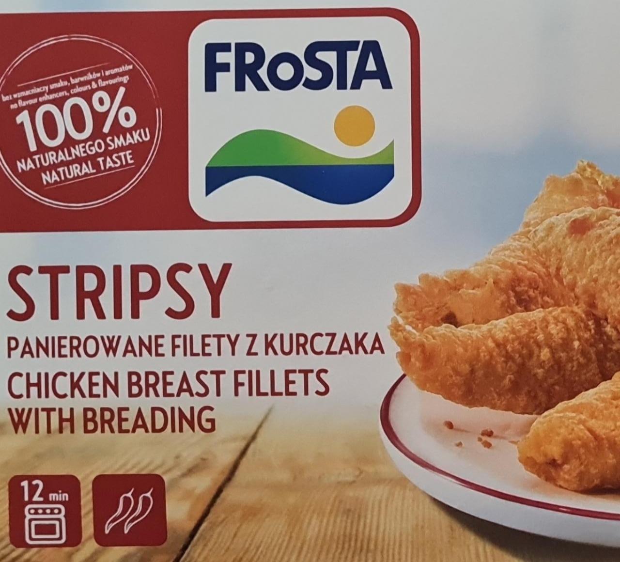 Zdjęcia - FRoSTA Stripsy panierowane filety z kurczaka 250 g