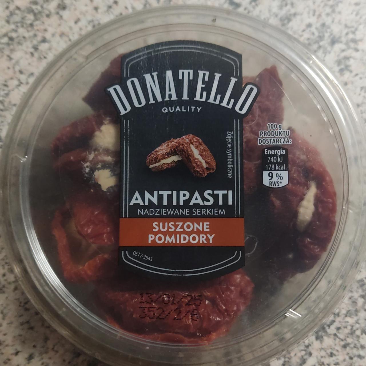 Zdjęcia - Antipasti suszone pomidory nadziewane serkiem Donatello