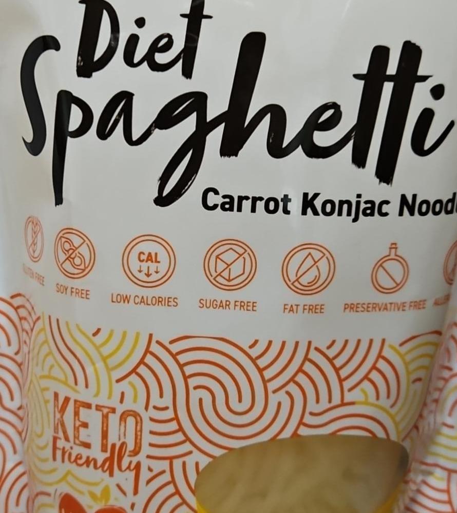 Zdjęcia - Diet spaghetti carrot konjac noodle OstroVit