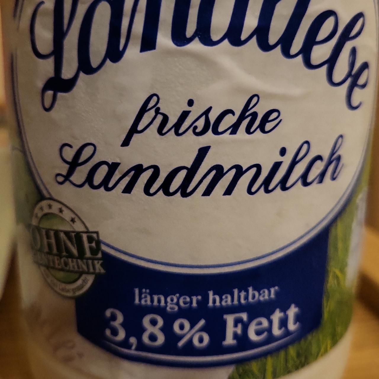 Zdjęcia - Frische landmilch 3,8% Landliebe