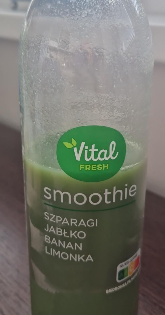 Zdjęcia - Smoothie szparagi jabłko banan limonka Vítal Fresh