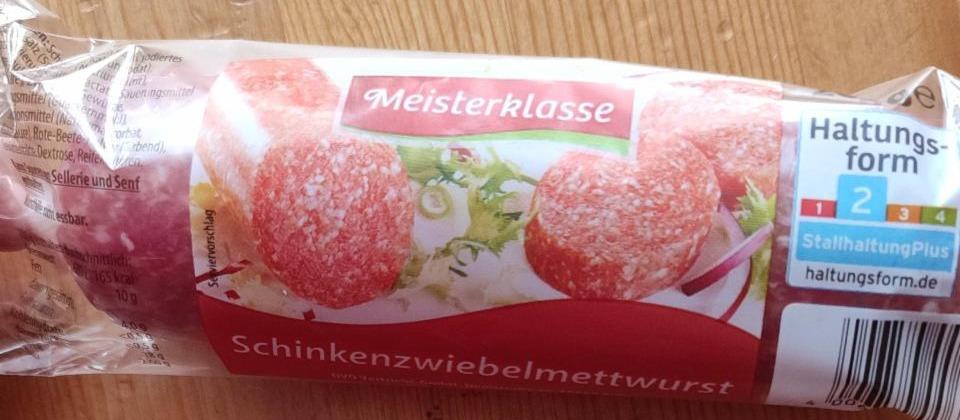 Zdjęcia - Schinkenzwiebelmettwurst Meisterklasse