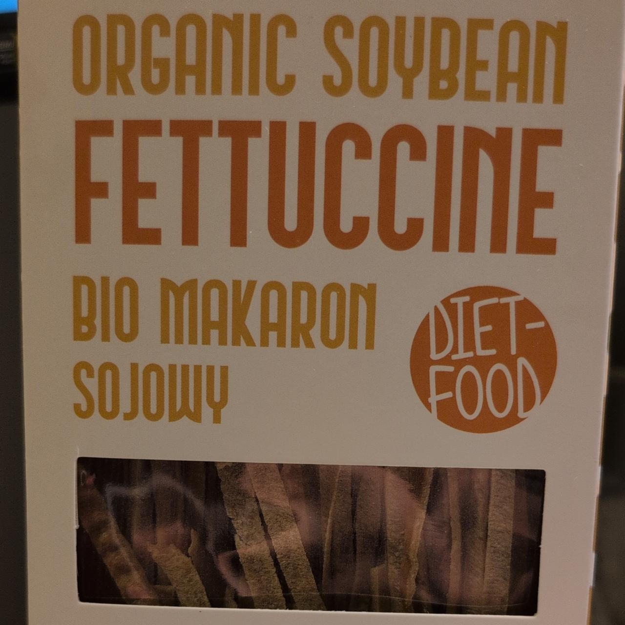 Zdjęcia - Orange soybean fettuccine bio makaron sojowy Diet-food