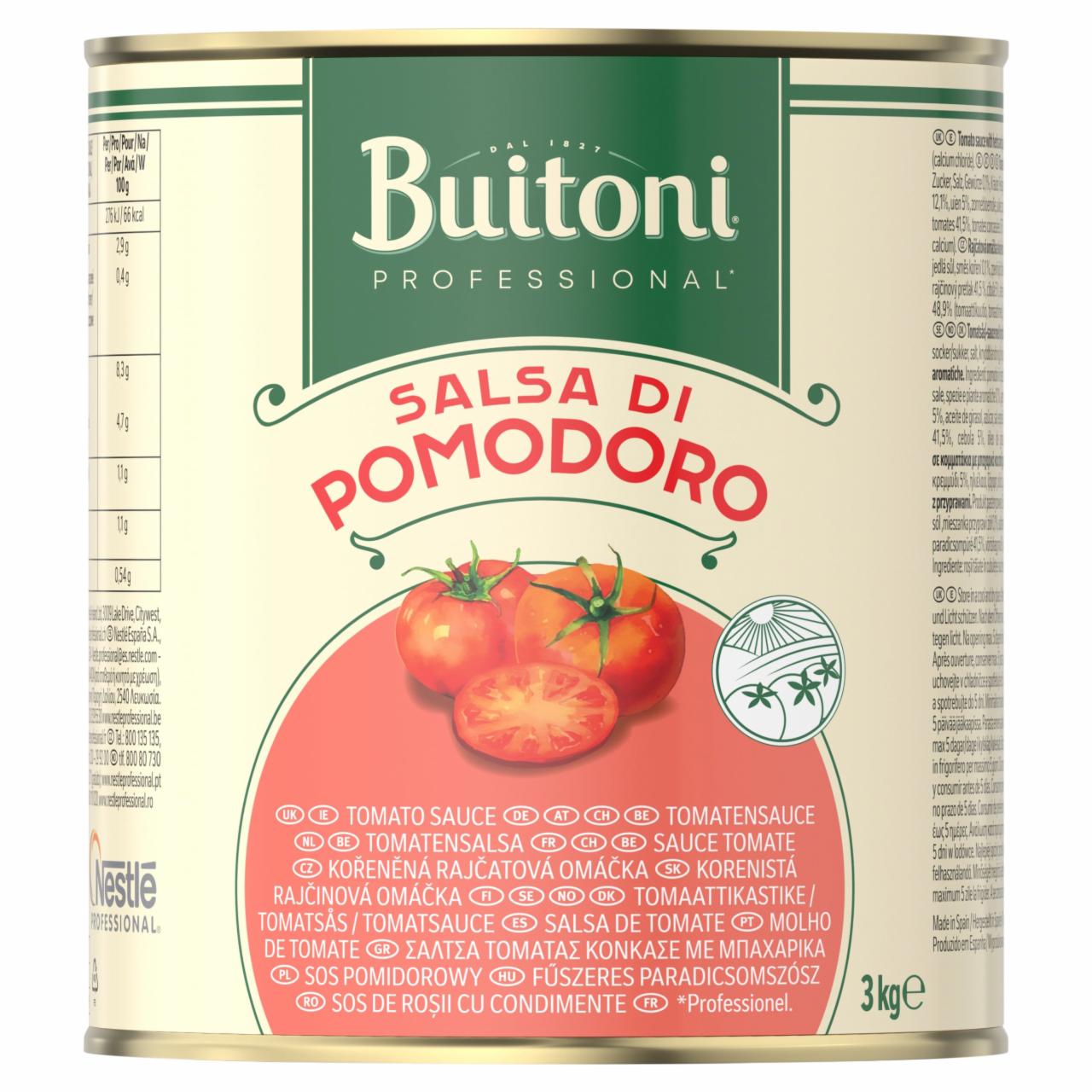Zdjęcia - Buitoni Professional Sos pomidorowy 3 kg