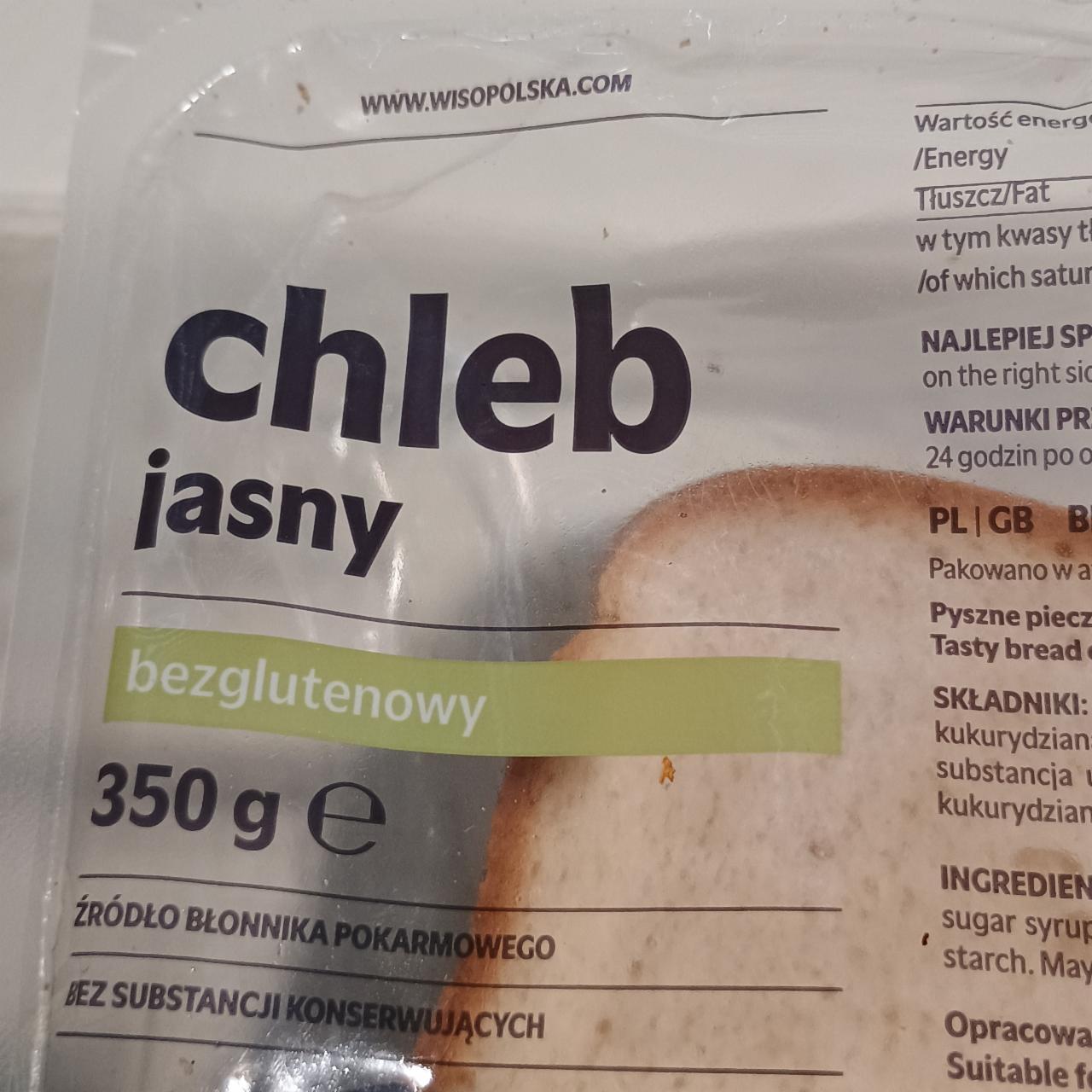 Zdjęcia - Chleb jasny bezglutenowy Wiso
