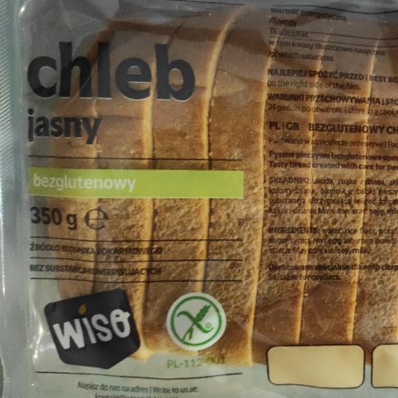 Zdjęcia - Chleb jasny bezglutenowy Wiso