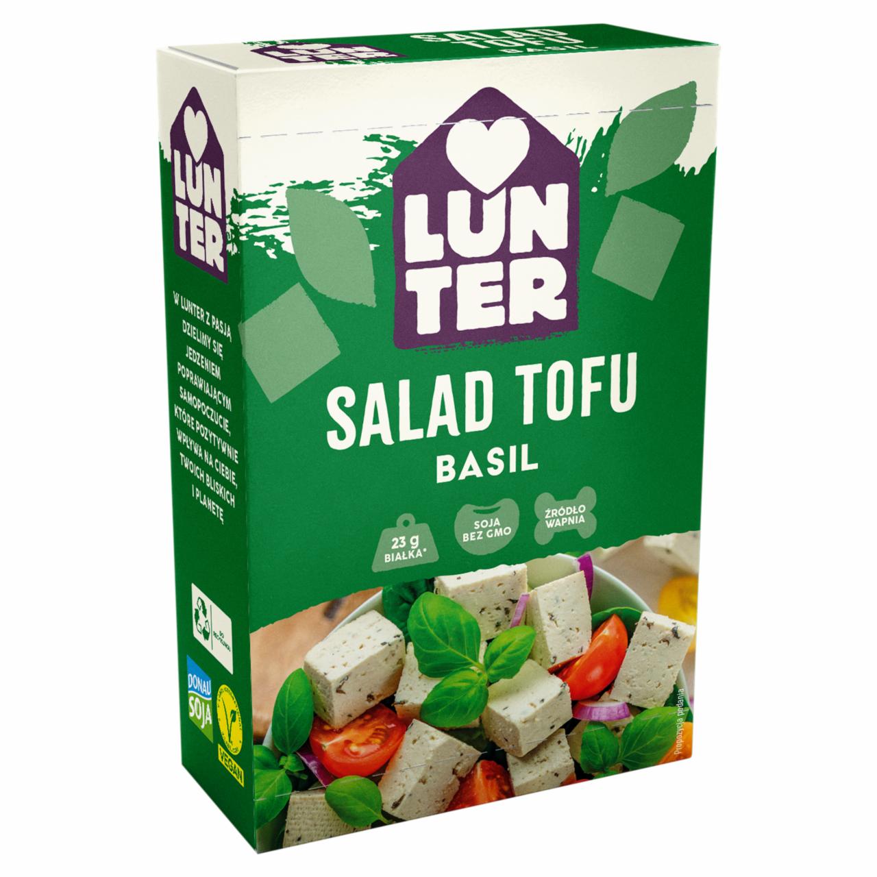 Zdjęcia - Lunter Tofu z bazylią 180 g