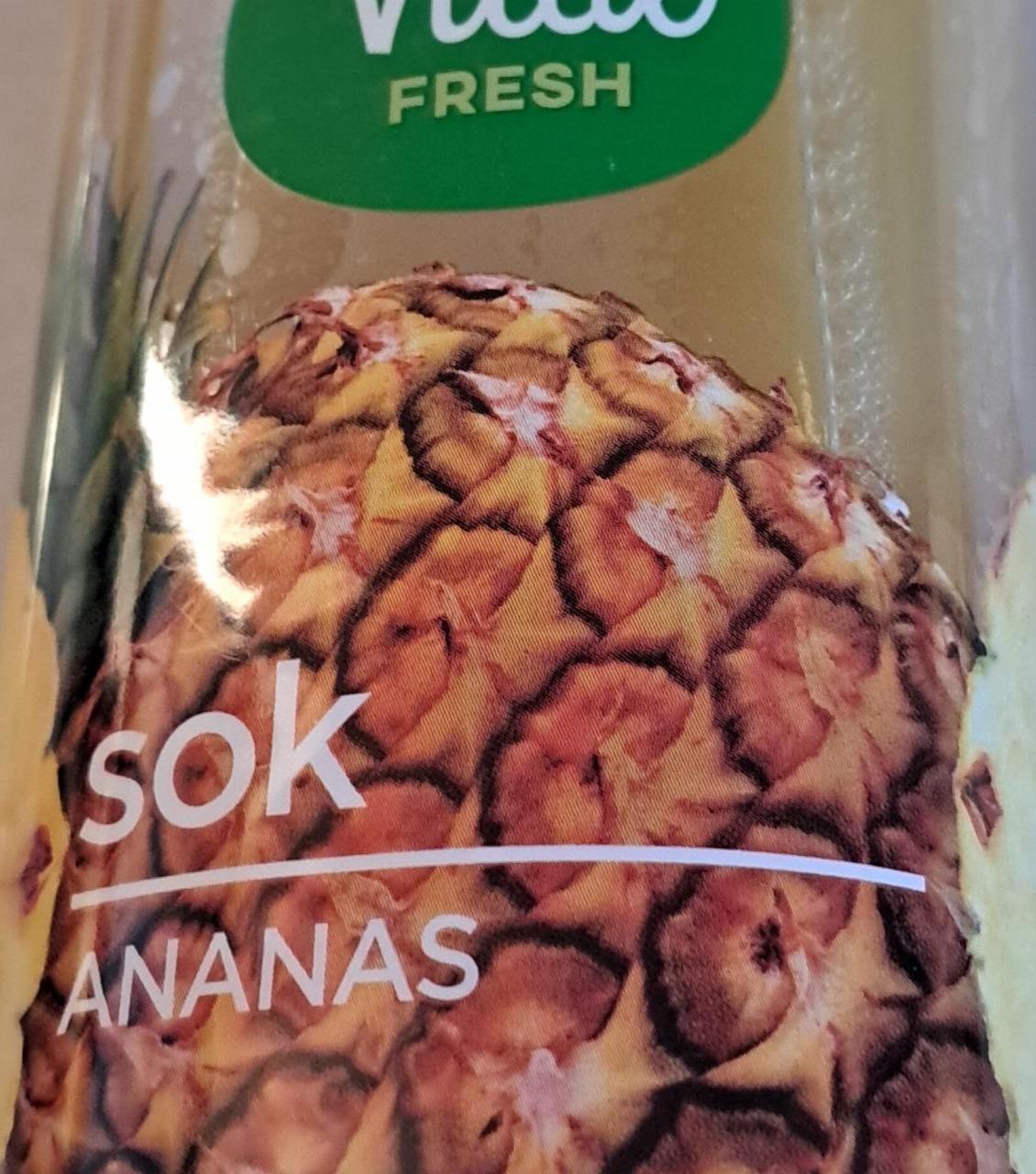 Zdjęcia - Sok ananasowy Vital fresh