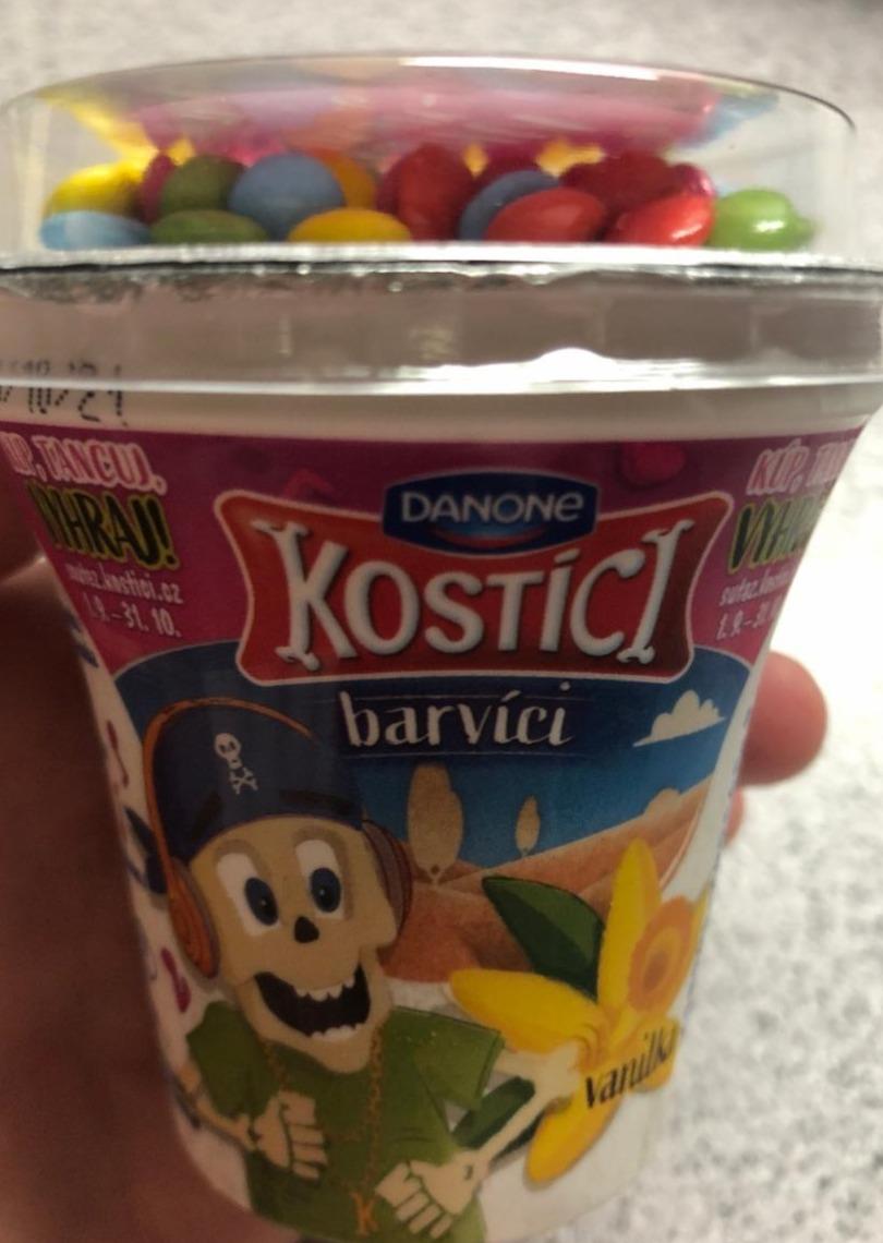 Zdjęcia - Kostíci barvíci vanilka Danone