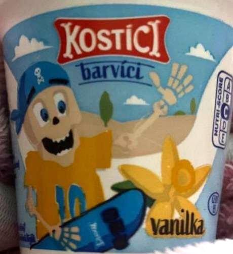 Zdjęcia - Kostíci barvíci vanilka Danone