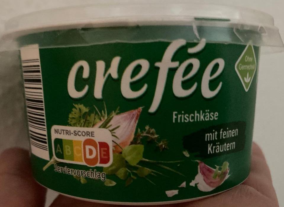 Zdjęcia - Crefée Frischkäse mit feinen kräutern Milbona