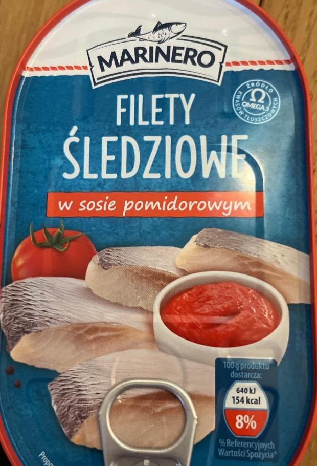 Zdjęcia - Filety śledziowe w sosie pomidorowym Marineo