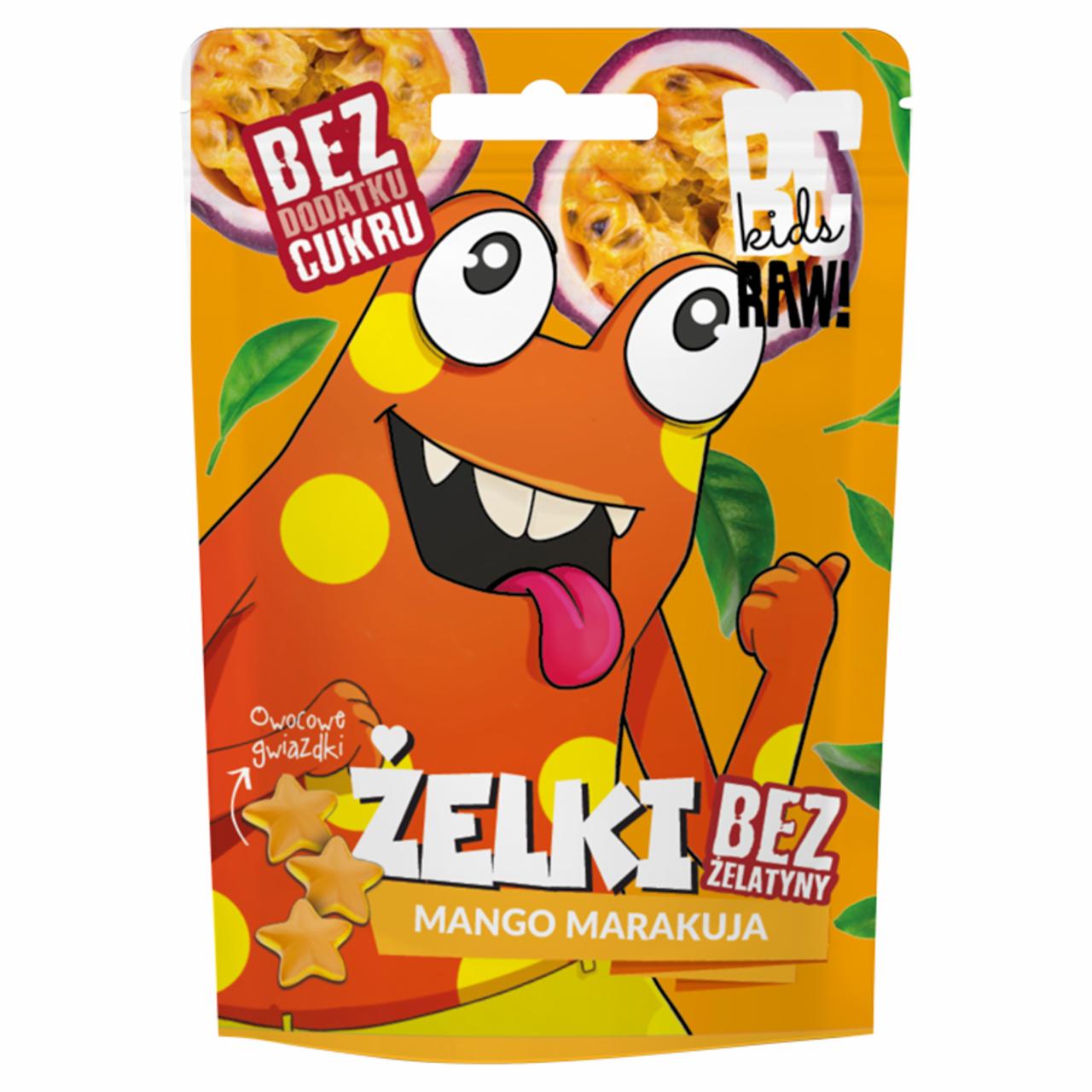 Zdjęcia - Be Raw! Kids Żelki mango marakuja 35 g