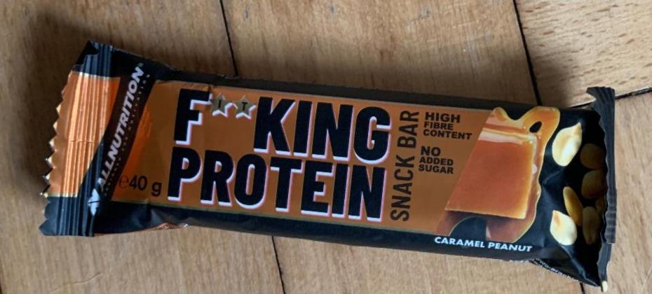Zdjęcia - Fitking Delicious Snack Bar karmel z orzechami Allnutrition