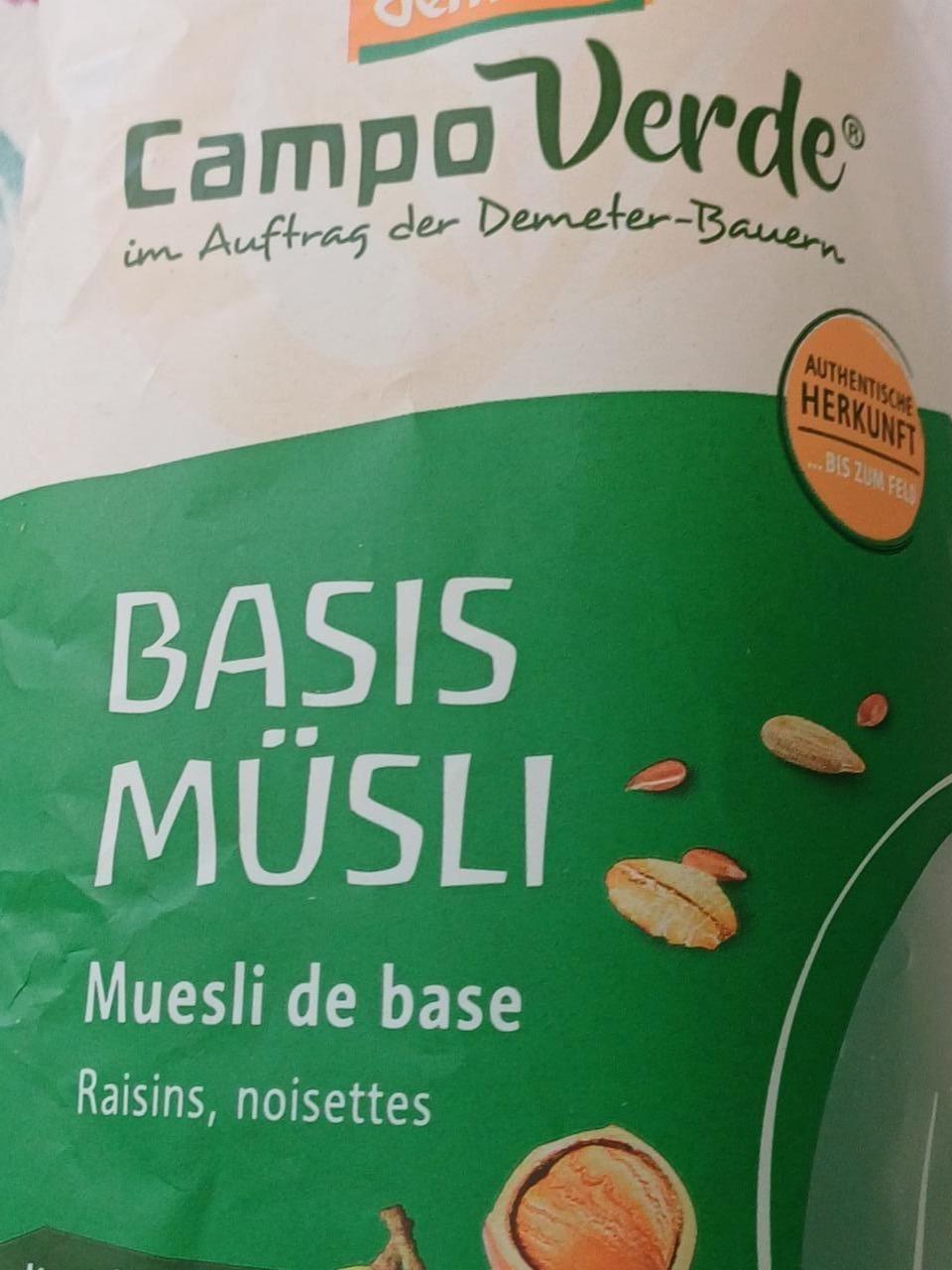 Zdjęcia - Demeter- Campo-Verde basis Müsli