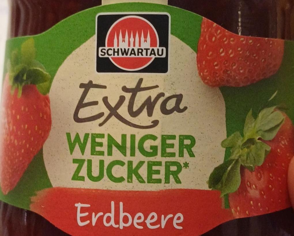 Zdjęcia - Extra weniger zucker erdbeere Schwartau